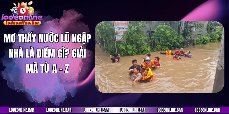 Mơ Thấy Nước Lũ Ngập Nhà Là Điềm Gì? Giải Mã Từ A - Z
